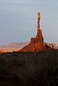 Totem Pole, Monument Valley, Navajo Tribal Lands, Utah, USA