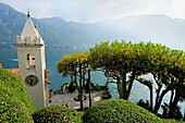 Church at Lake Como, Lenno, Lombardy, Italy