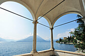 Pavilion at Lake Como, Varenna, Lombardy, Italy