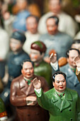 Blick auf Mao Figuren, Shanghai, China, Asien