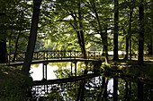 Im Schlosspark Branitz (Fürst Pückler Park) bei Cottbus, Brandenburg, Deutschland, Europa
