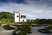 Globushaus, Neuwerkgarten, barocker Terrassengarten, Schloss Gottorf, Schleswig, Schleswig-Holstein, Deutschland, Europa