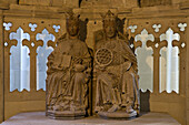 Das Herrscherpaar im Magdeburger Dom an der Elbe, Magdeburg, Sachsen-Anhalt, Deutschland, Europa
