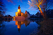 Wasserschloss Gemen, Borken, Münsterland, Nordrhein-Westfalen, Deutschland