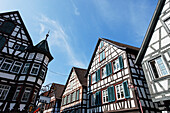 Old town with half-timbered houses, Schiltach, Baden-Wurttemberg, Germany