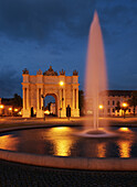 Brandenburg Gate, Louise square, Potsdam, Brandenburg state, Germany