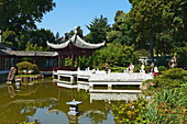 Chinese garden, Frankfurt am Main, Hesse, Germany