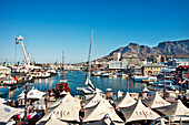 Victoria and Alfred Waterfront, Tafelberg, Kapstadt, Western Cape, Südafrika, Afrika