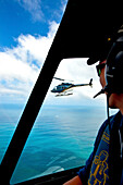 Blick aus dem Helikopter, Kap Halbinsel, Kapstadt, Western Cape, Südafrika, Afrika