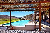 Swimming Pool at Aquila Lodge, Cape Town, Western Cape, South Africa, Africa