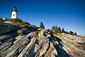 USA,  Maine,  Pemaquid Point Lighthouse