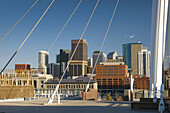 USA,  Colorado,  Denver,  Millennium Bridge