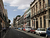 Calles de Puebla,  México.