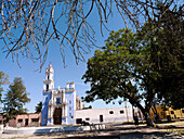 Iglesia de la Virgen de los Remedios. Puebla,  México.
