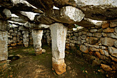 Talayotic settlement (c. 1400 BC),  Torre d´en Galmes,  Ciutadella. Minorca,  Balearic Islands,  Spain