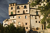 Casas típicas en la Bajada de San Miguel Cuernca,  Castilla la Mancha,  Spain