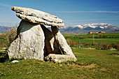 Dolmen of Sorginetxe. Alava,  Basque Country,  Spain