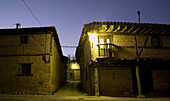 night in Calatañazor,  Medieval village