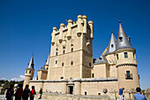 Alcazar fortress,  Segovia. Castilla-Leon,  Spain