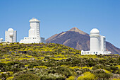 Teide astronomical observatory. Tenerife,  Canary Islands. Spain
