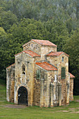 Pre-Romanesque church of San Miguel de Lillo. Oviedo,  Asturias,  Spain