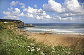 Langre beach,  Cantabria region,  Spain