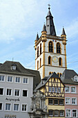 St. Gangolf church,  Trier,  Rhineland-Palatinate,  Germany
