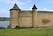Khotyn Fortress (1325-1460) by Dniester river,  Chernivtsi Oblast (province),  Ukraine