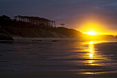 Sunset Beach Loredo,  Cantabria,  Spain