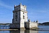 Tower of Belem,  Lisbon,  Portugal