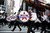 New York City USA,  the Macy´s parade in Times Square