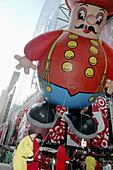 New York City USA,  Macy´s parade in Times Square