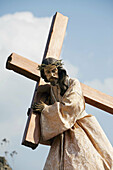Antigua,  Guatemala Christ statue,  Holy week procession