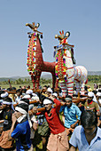 Machattuvela festival, Kerala,  India.