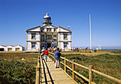 Lighthouse Cabo Peñas Asturias province Spain
