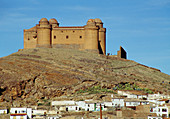 Castle  La Calahorra  Granada province  Andalusia  Spain