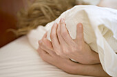 Bed, Hand, Hands, Month, Months, Nightmares, Pillow, Sleep, XK1-869106, agefotostock 