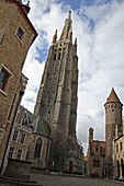 Historical buildings in Brugge (Bélgium)