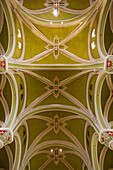 Decorative ceiling of church