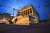 UNESCO World Heritage Site Old National Gallery,  Island of museums Berlin,  Germany