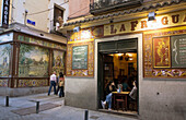 Bar La Fragua de Vulcano,  near Plaza Santa Ana,  tipical tapas bar,  Madrid,  Spain
