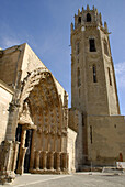 Seu Vella (old cathedral),  Lleida. Catalonia,  Spain