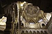 Dome of the ´mihrab´ in the Great Mosque,  Cordoba. Andalucia,  Spain