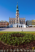 Town Hall,  Main Square Rynek Wielki,  Zamosc,  Poland