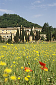 Alatri Lazio Italy Former benedictine monastery La Grancia 13th C in the small village of Tecchiena