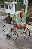 Rickshaw man Dhaka,  Bangladesh