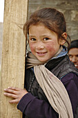 Young girl at school Chemre,  Ladakh,  India