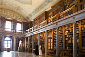 Hungary Trasdanubio Pannonhalma Benedictine Abbey Library Unesco World Heritage Site