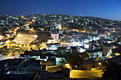 Jordan Amman View from the citadel Roman theatre at the left