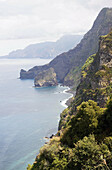 Portugal,  Madeira Island,  North coast Rocha do Navío and Ponta dos Clérigos